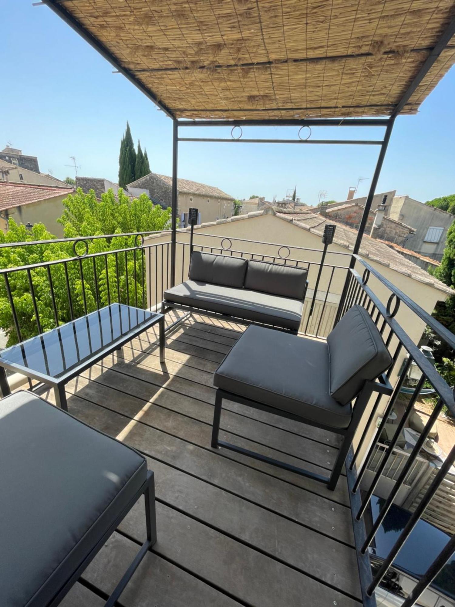 Maison De Village Avec Balcon Rooftop Maillane Exterior foto